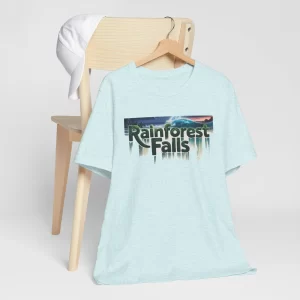 Rainforest Falls VBS 2026 Waterfall T-Shirt | Jungle Adventure Crew & Volunteer Shirt
