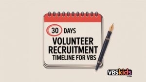The 30-Day Volunteer Recruitment Timeline for VBS