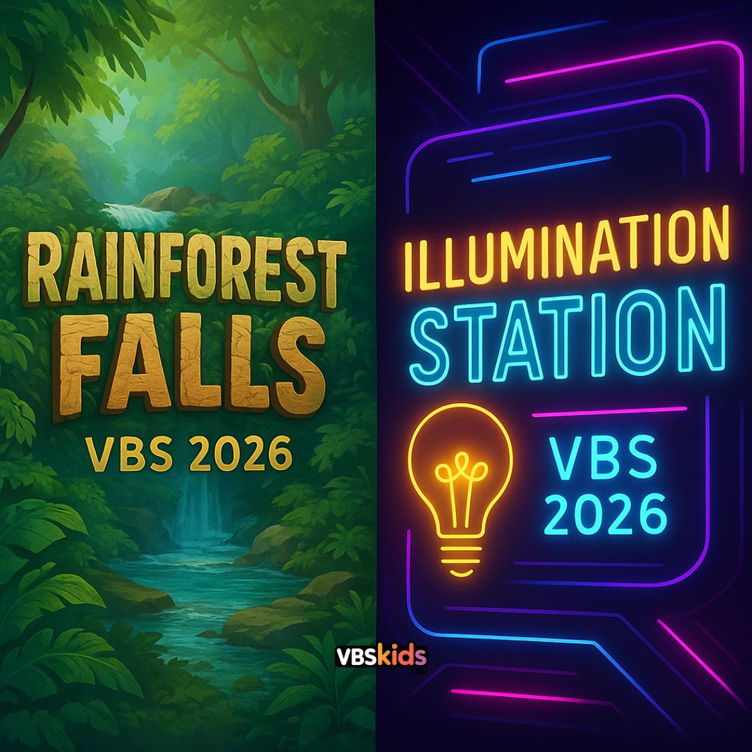 You are currently viewing Rainforest Falls vs. Illumination Station VBS 2026: Complete Director’s Guide to Choosing the Right Curriculum